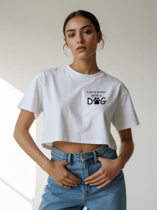 Tee Dozees "LIFE IS BETTER WITH A DOG"