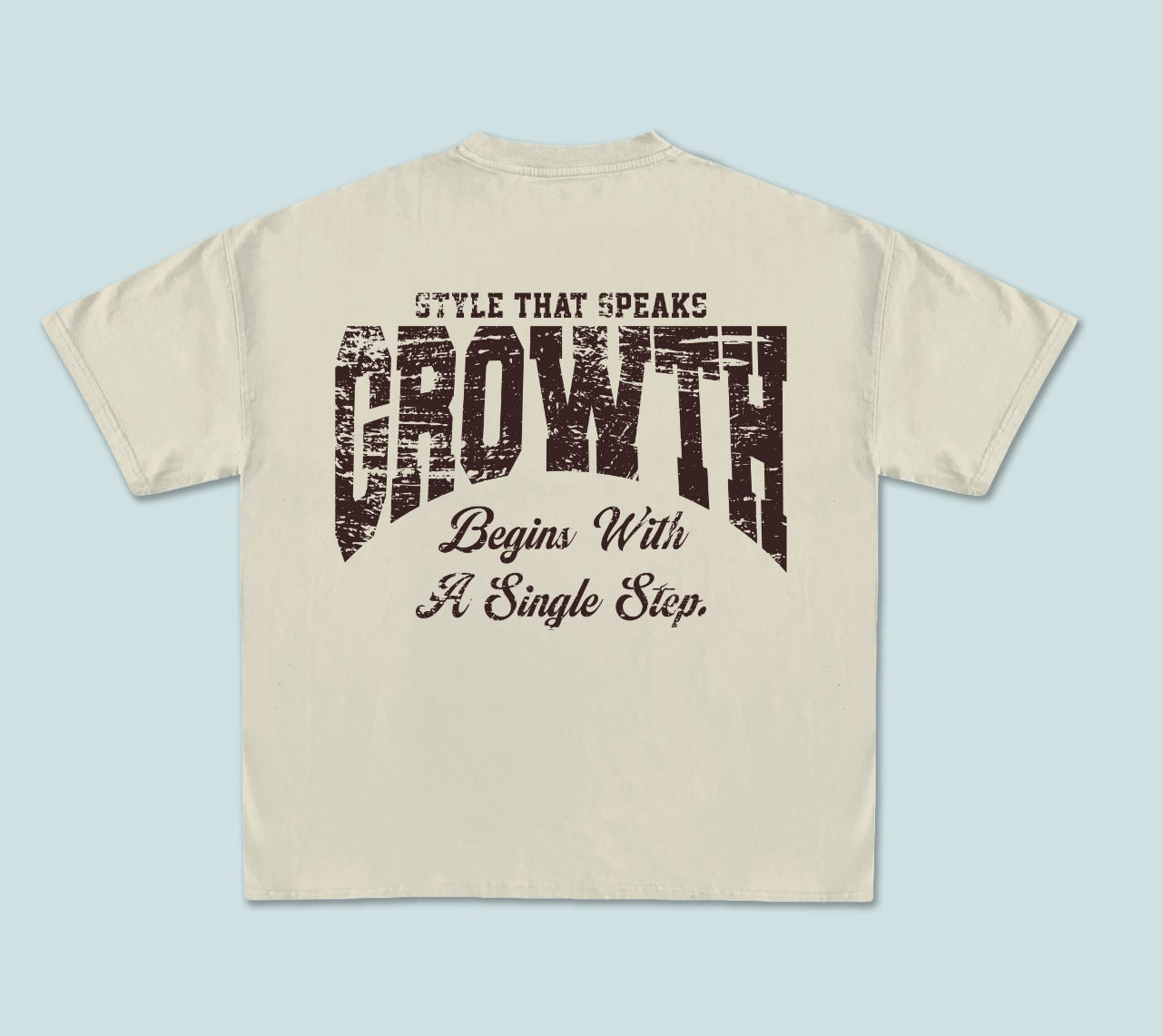 Tee Dozees "GROWTH " begins with a single step.