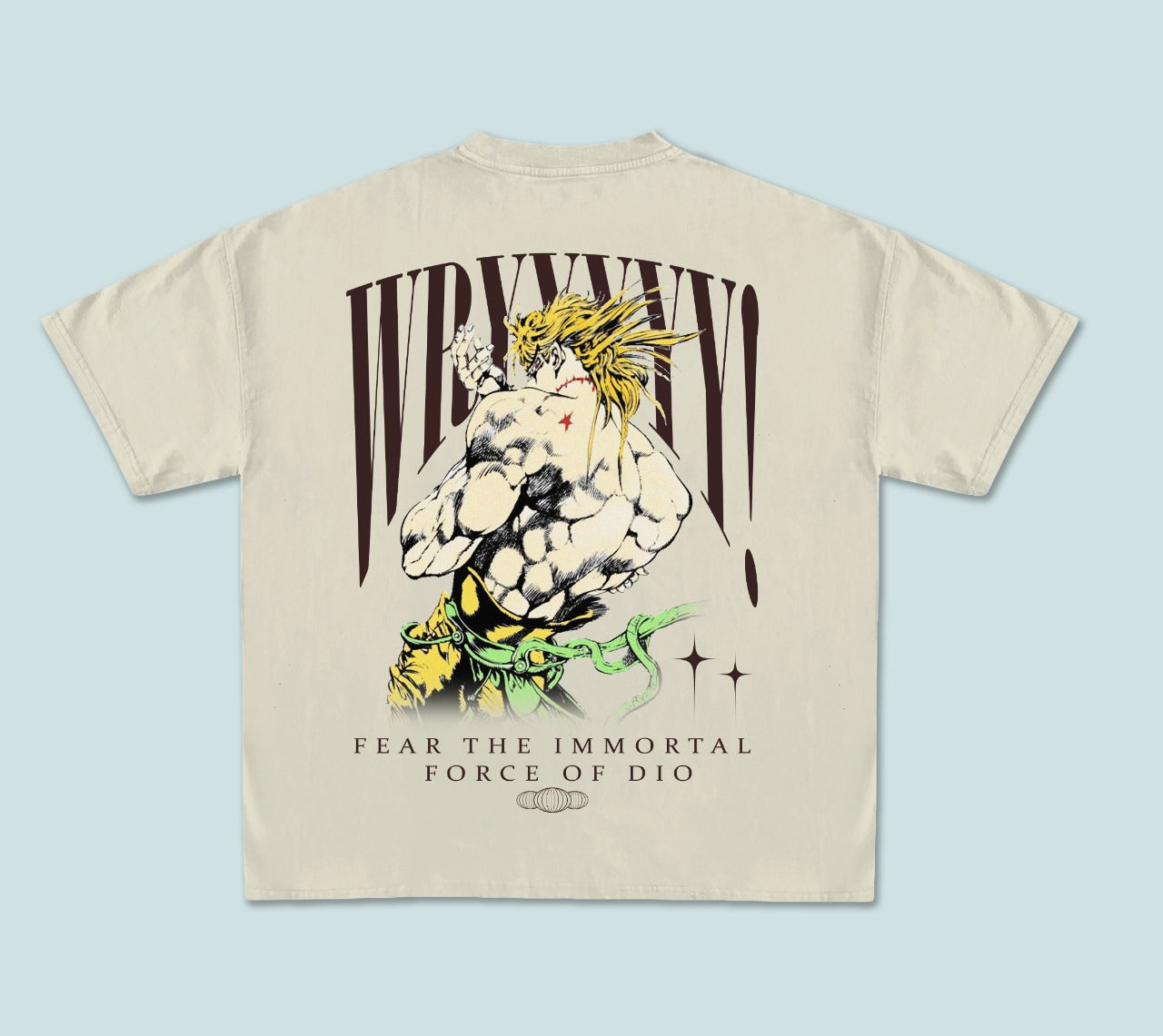 Tee Dozees "FEAR THE IMMORTAL FORCE OF DIO"